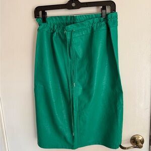 Chic Teal Pencil Skirt for Women